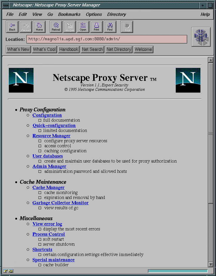 Chapter 2. Installing the Netscape Proxy Server
