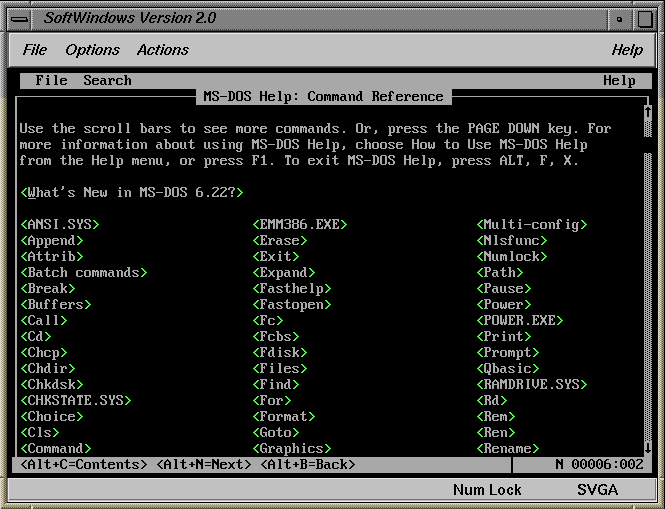 Chapter 4. Using Softwindows