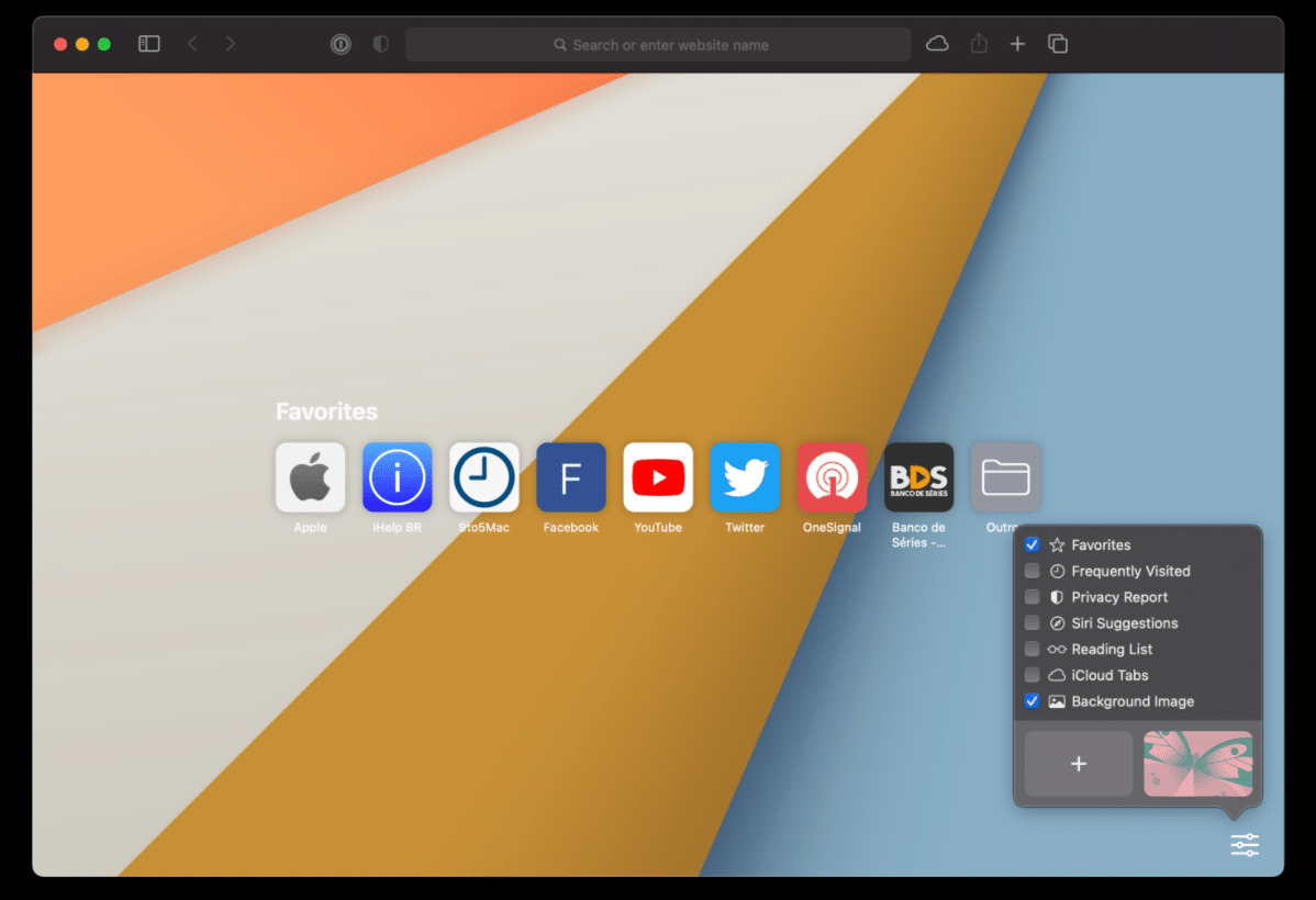 How to set custom background image in Safari for Mac TechRechard