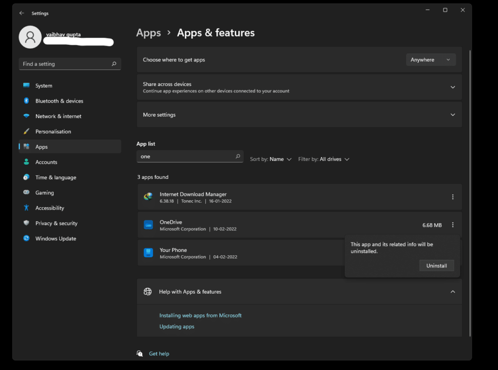 How to remove OneDrive from File Explorer in Windows 11 2 Easy Ways