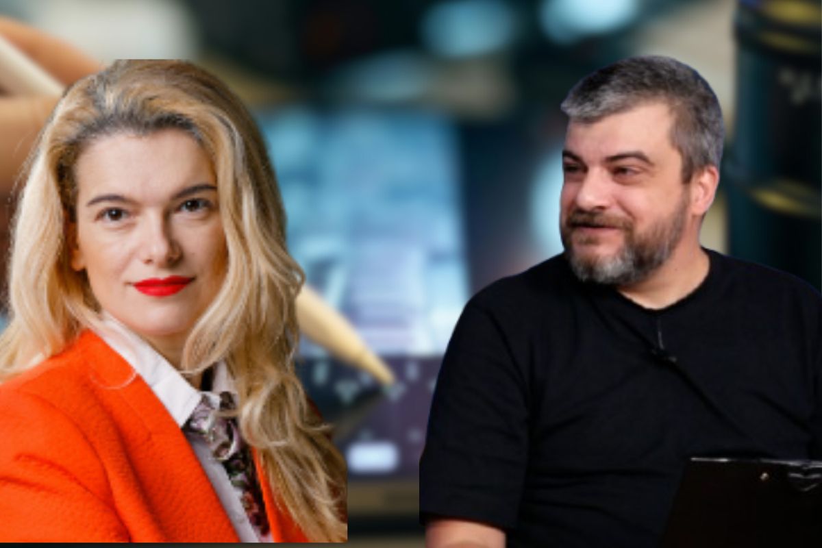 Cristina Baghiu prezentând strategii de dezvoltare în Digital Innovation Zone, hub inovare digitală pentru adopție inteligență artificială în regiunea Nord-Est România | sursa foto: TechRider