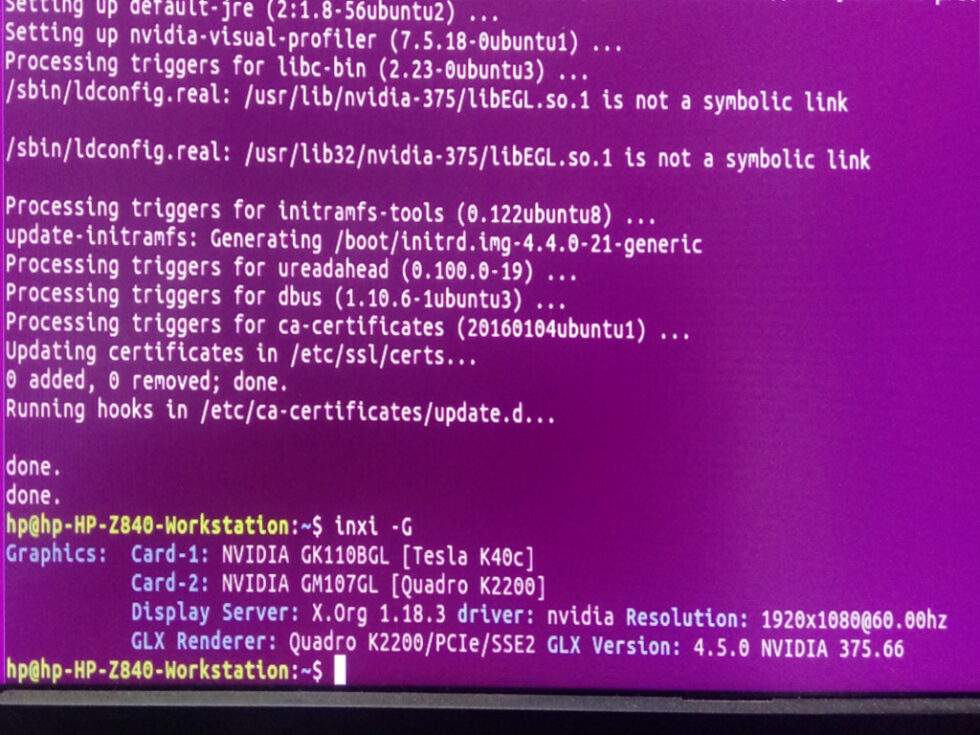How to manually install Nvidia Driver and cuda in ubuntu