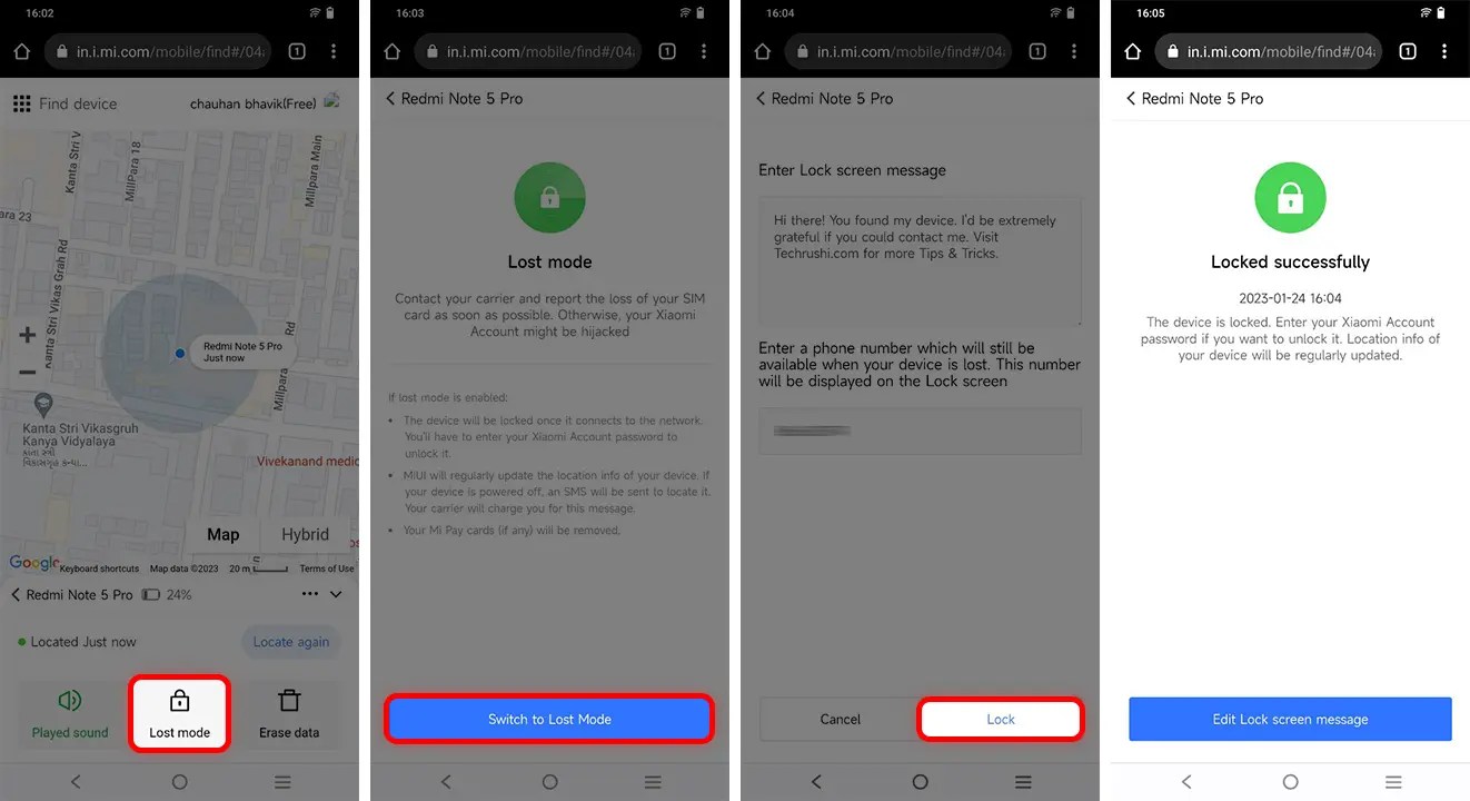 How to Lock Xiaomi Phone When Lost TechRushi