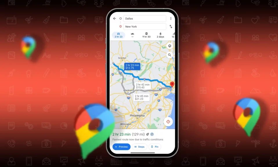 How to see Toll Prices on Google Maps TechRushi