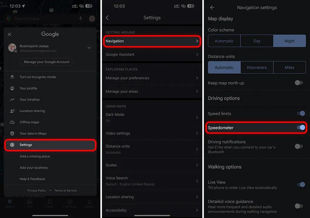 How to Show Speed Limits on Google and Apple Maps TechRushi