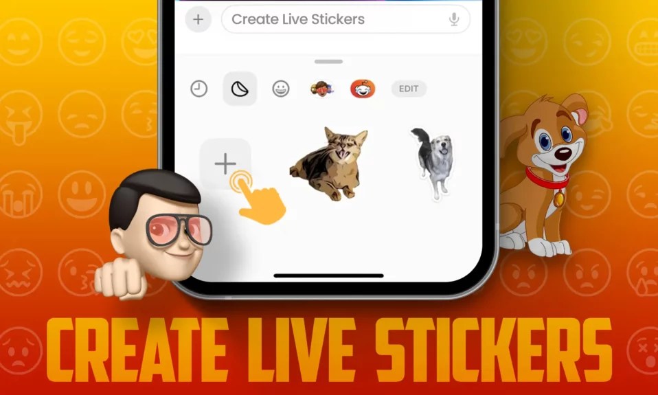How to Create Your Own Live Stickers in iOS 17 on iPhone TechRushi