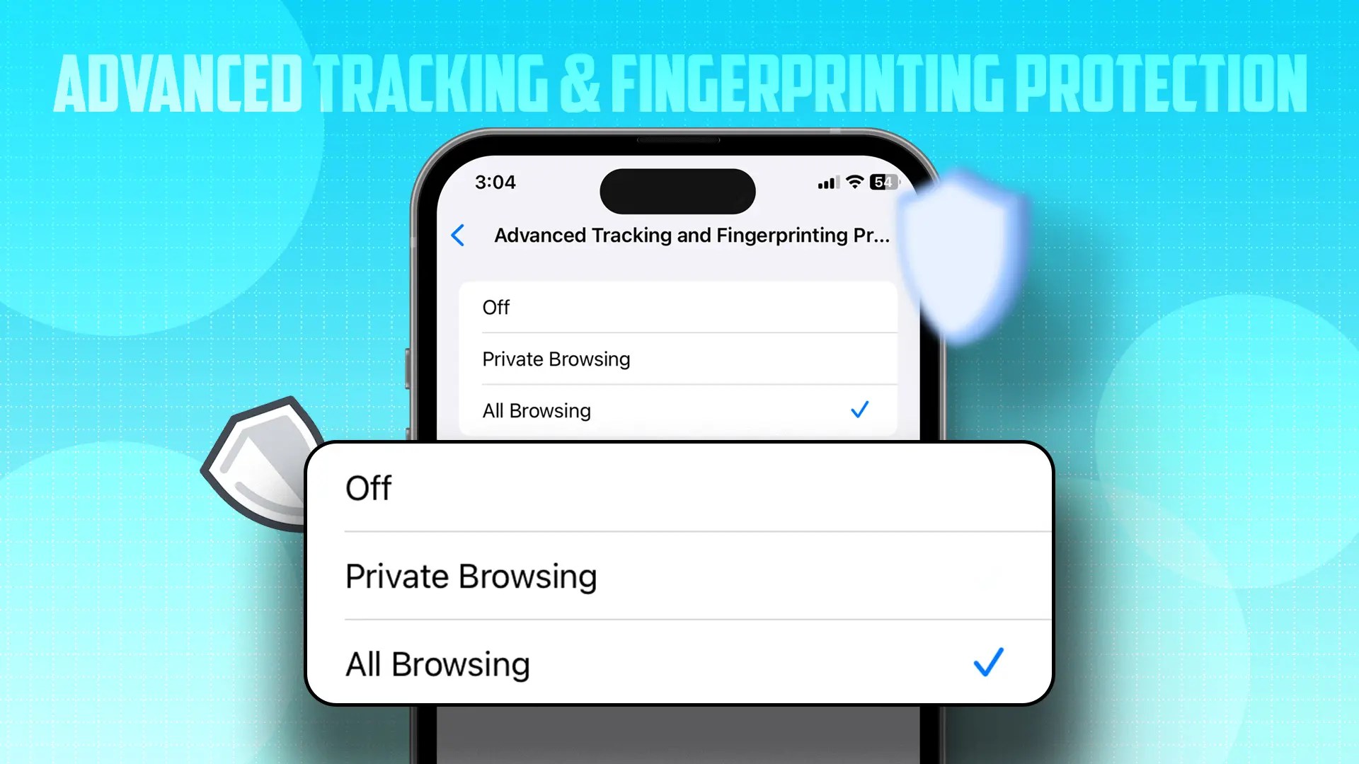 How to Enable Advanced Tracking and Fingerprinting Protection on iPhone