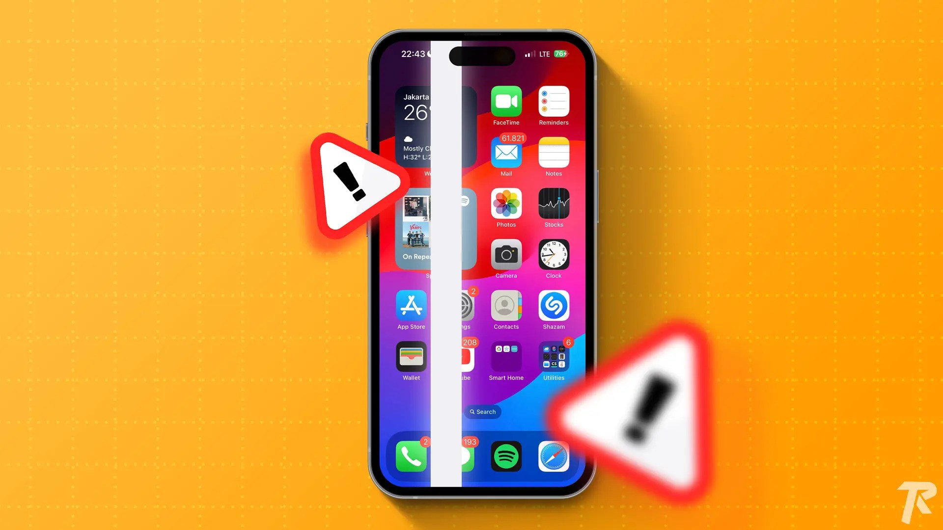 [Fixed] White Lines on iPhone Screen? Top 8 Methods in 2023 TechRushi