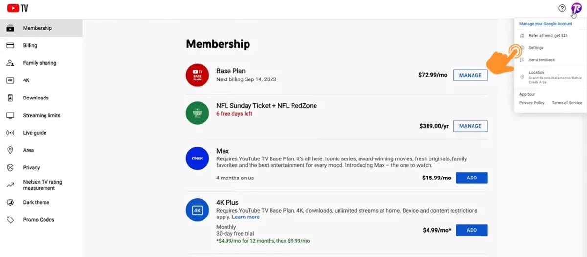 How to Change YouTube TV Payment Method in 2024 TechRushi