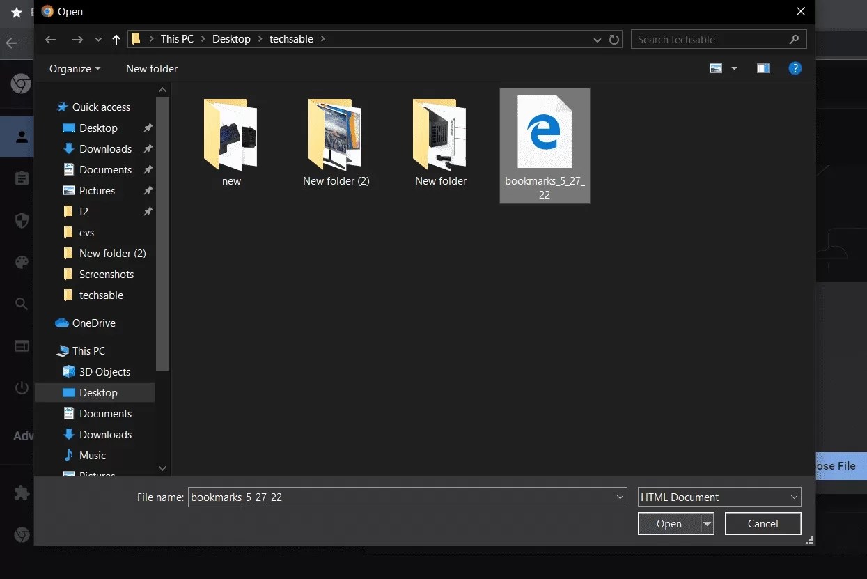 How To Backup And Restore Google Chrome Bookmarks Techsable