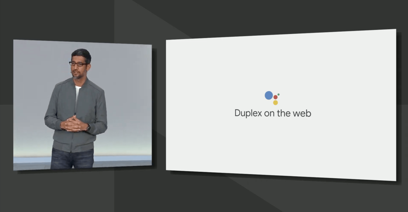 Google Duplex for Web