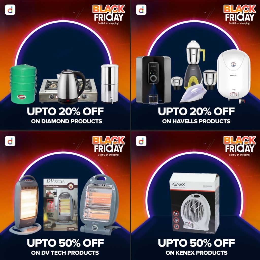 Daraz Black Friday 2020 comes with exciting offers! With Limited