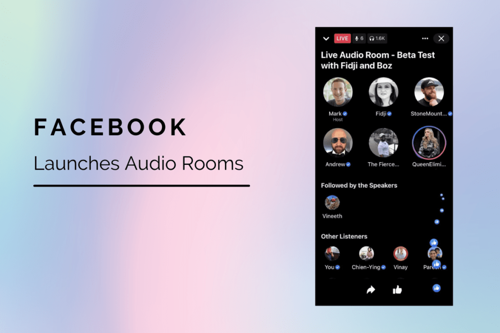 Facebook Audio Rooms Launched Its Clubhouse alternative ? TechSathi