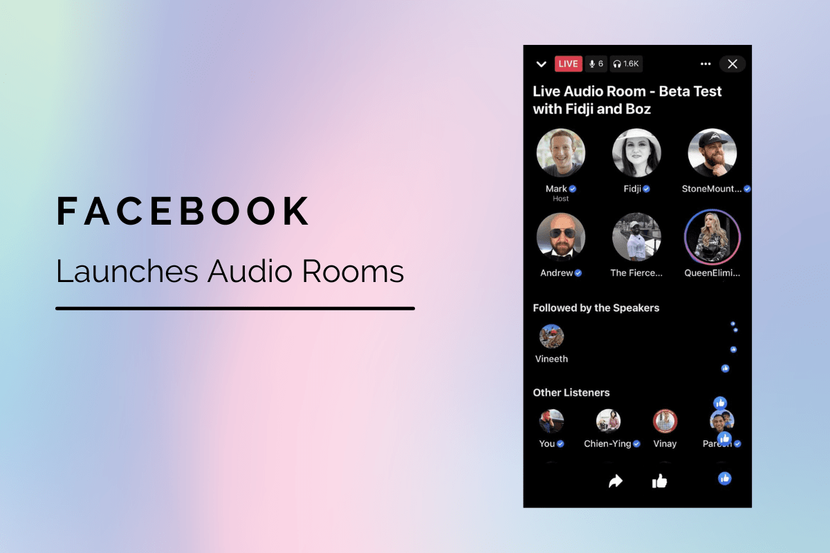 Facebook Audio Rooms Launched Its Clubhouse alternative ? TechSathi