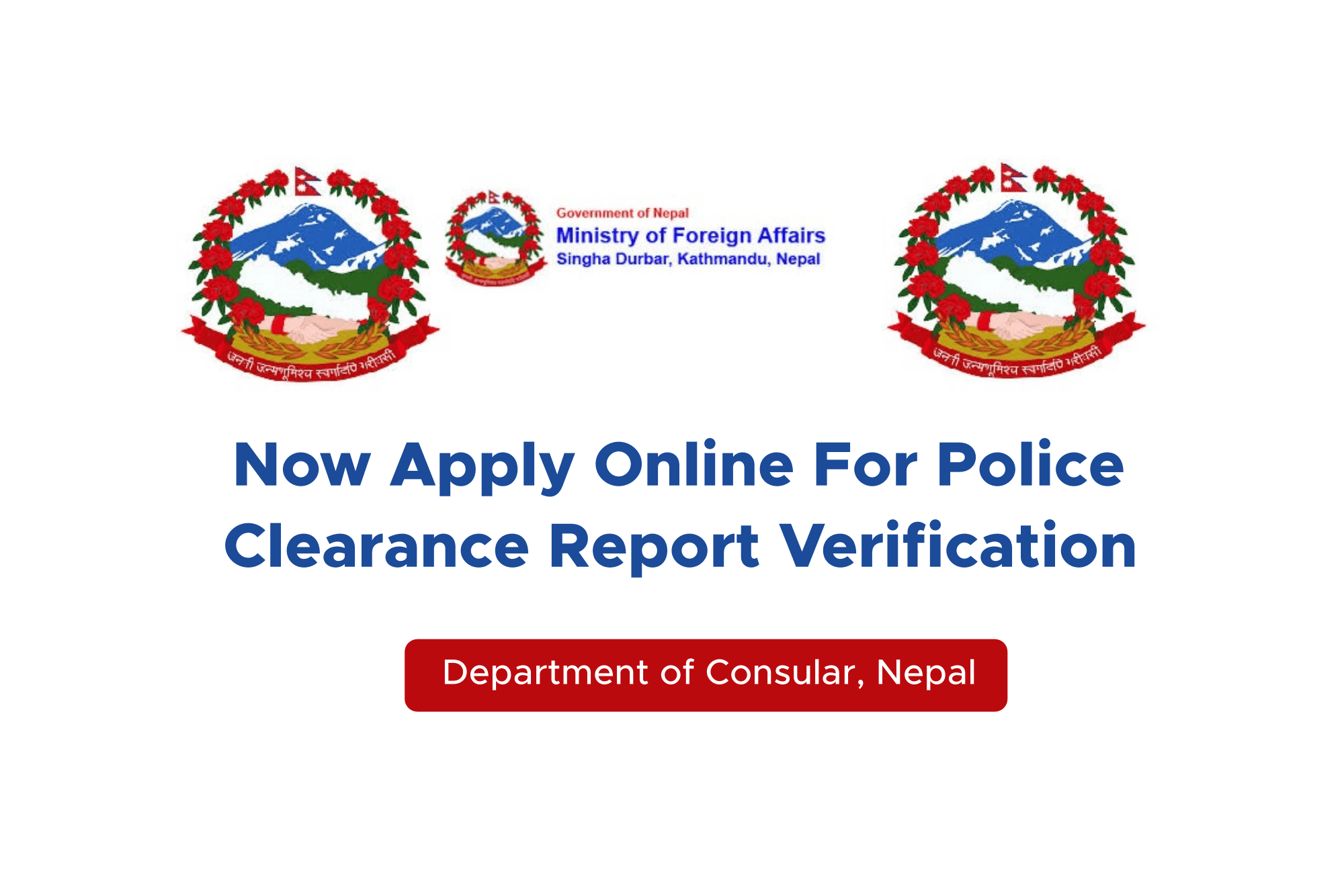 How To Apply Online For Police Report Verification in Nepal TechSathi