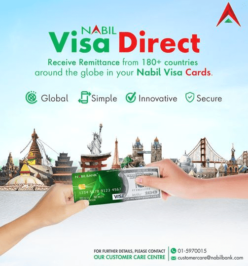 Visa Direct Launches in Nepal; Receive Remittance Directly From 100