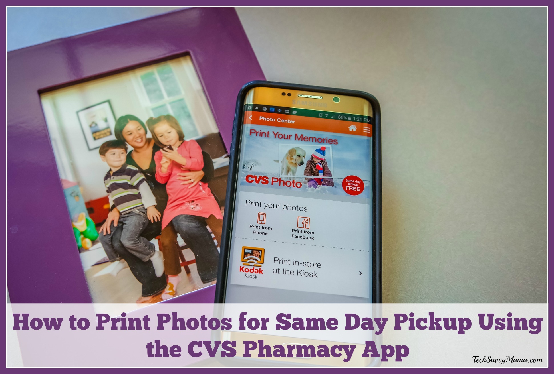How to Print Photos for Same Day Pickup Using the CVS Pharmacy App