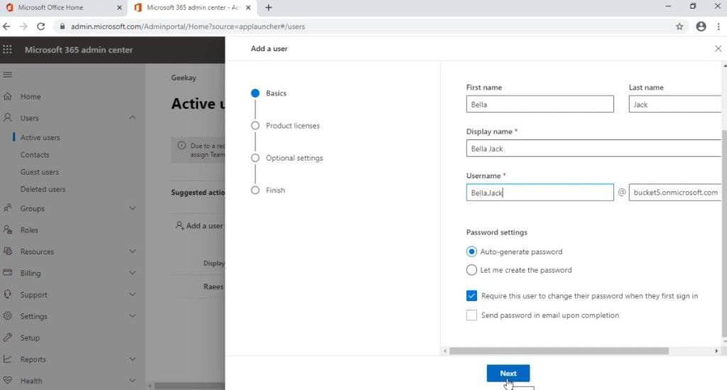 How to create and manage users in Microsoft 365 (Office 365)?