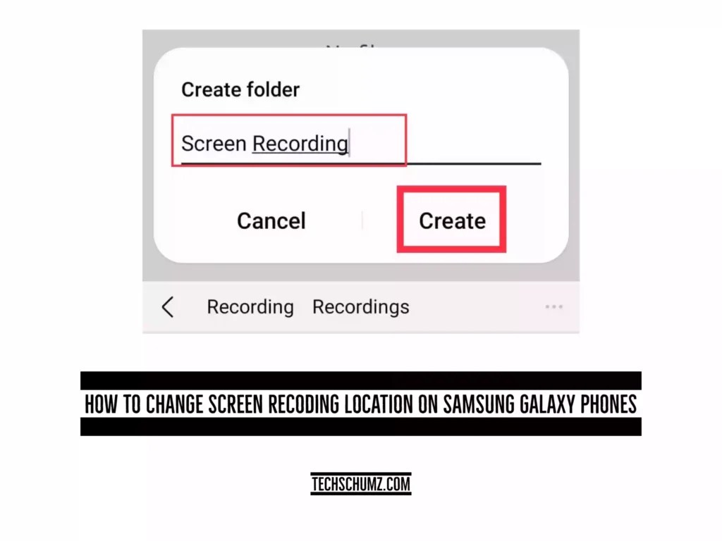 How To Change Screen Recording Location On Samsung Galaxy Phones