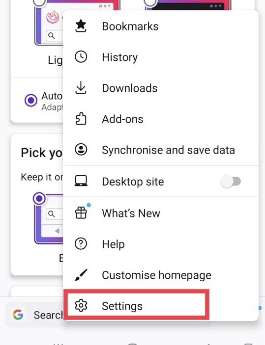 How To Move Firefox Address/Search Bar To Top & Bottom On Android