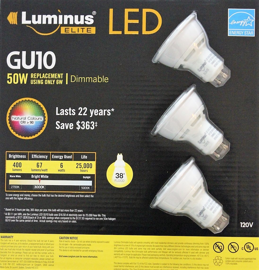 Luminus Led Flame Light Bulb Costco Sell Online
