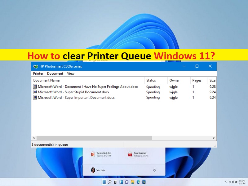 How to clear Printer Queue Windows 11 [Steps] Techs & Gizmos