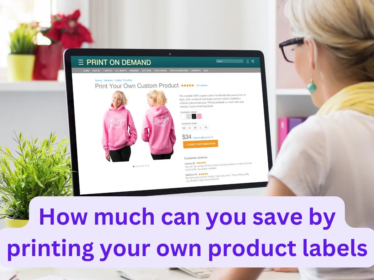 How much can you save by printing your own product labels? Techs Hour