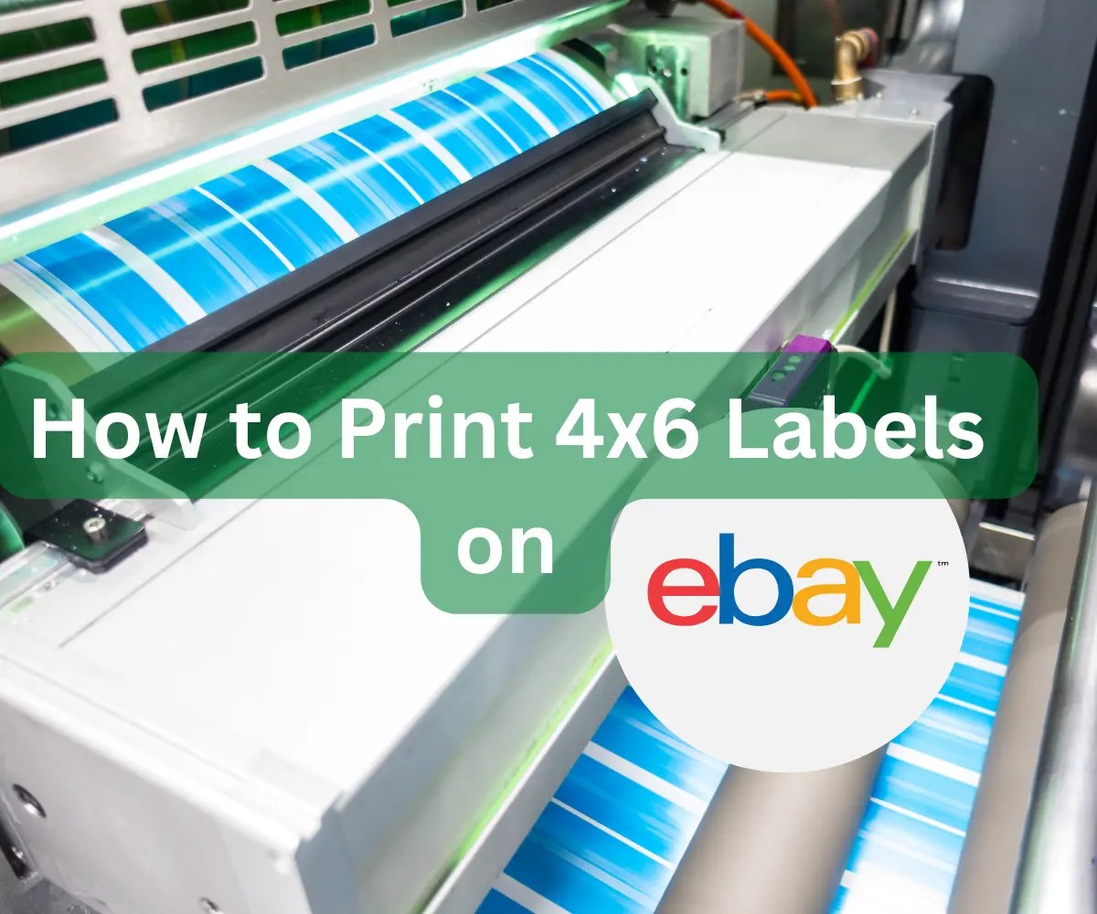How to Print 4x6 Labels on eBay in 8 Simple Steps Techs Hour