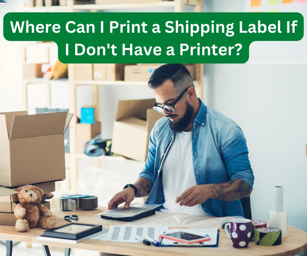 Where Can I Print a Shipping Label If I Don't Have a Printer? Techs Hour