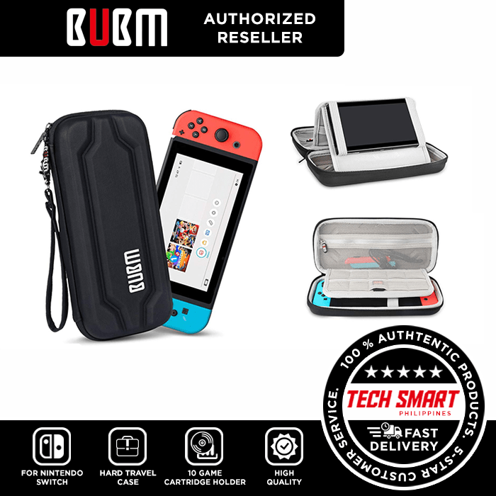 BUBM EVA Hard Travel Carrying Case Protective Bag with 10 Game