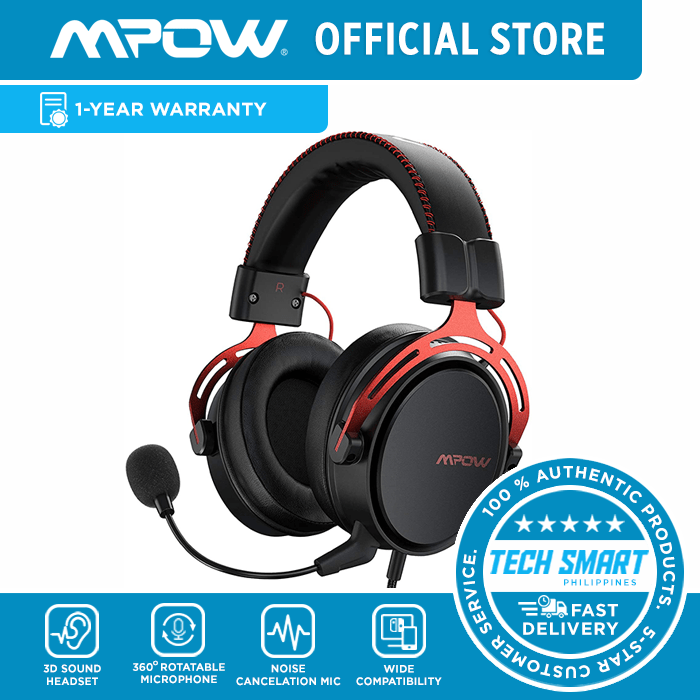 Mpow Air SE PS4 Headset with 3D Sound, NoiseCancellation