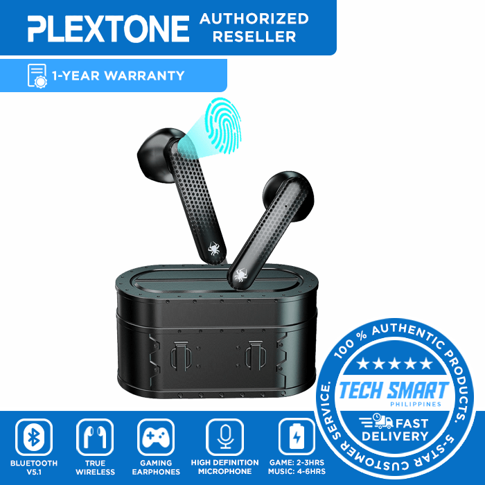 Plextone 4Game True Wireless Gaming Low Latency Earbuds Dual Mode