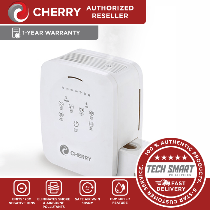 Cherry Ionizer with Air Purifier and Humidifier 3 in 1 4 Stage with