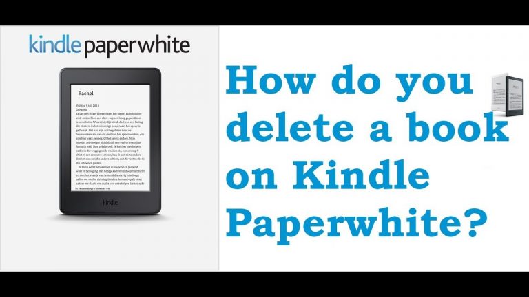 Learn How to Delete Books from Kindle *