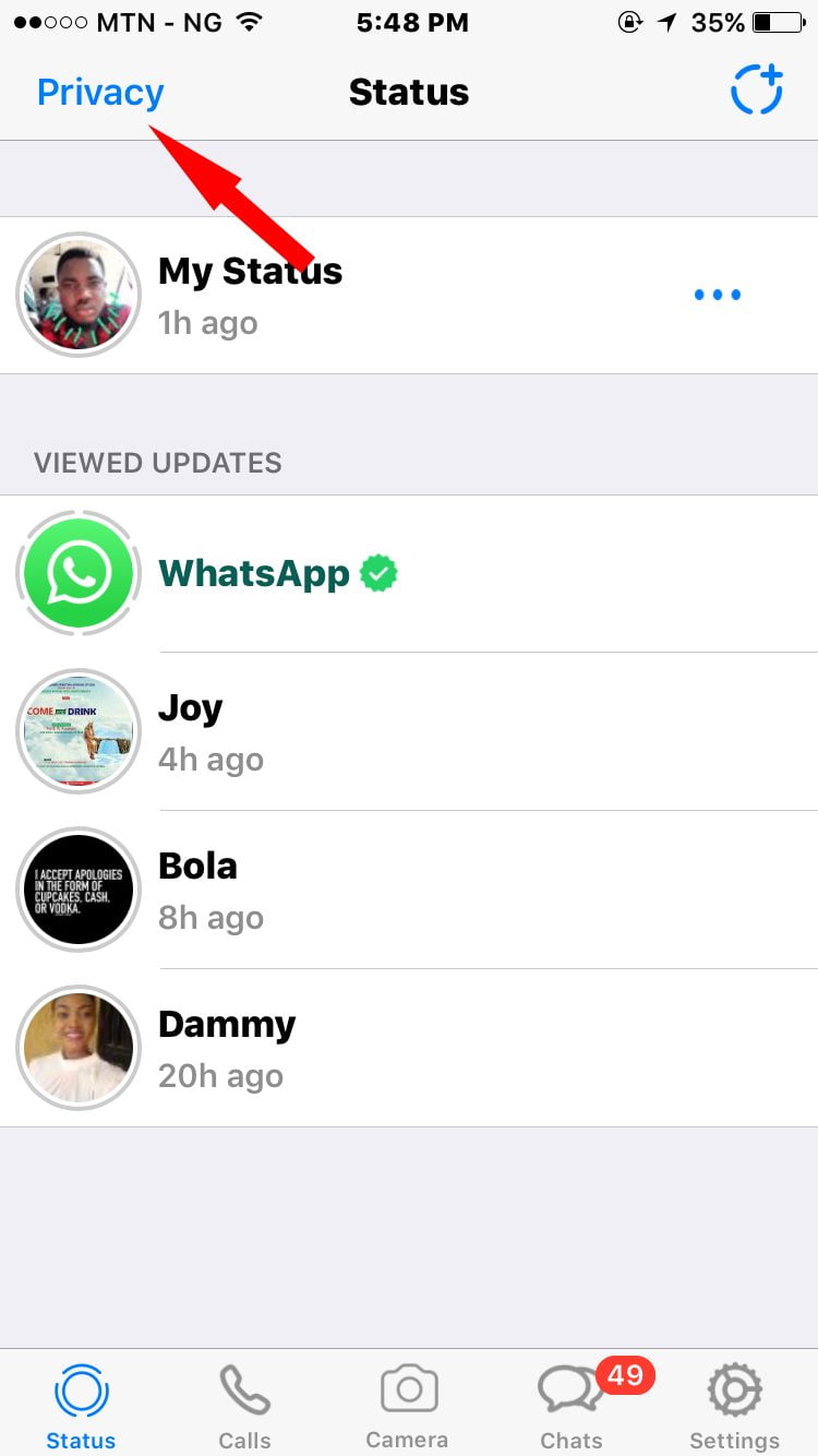 How To Use New WhatsApp Status Update Feature On iPhone