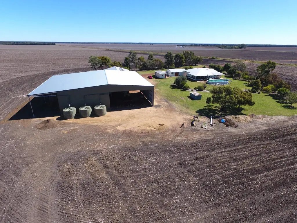 Machinery Shed In Dalby QLD TechSpan Building Systems