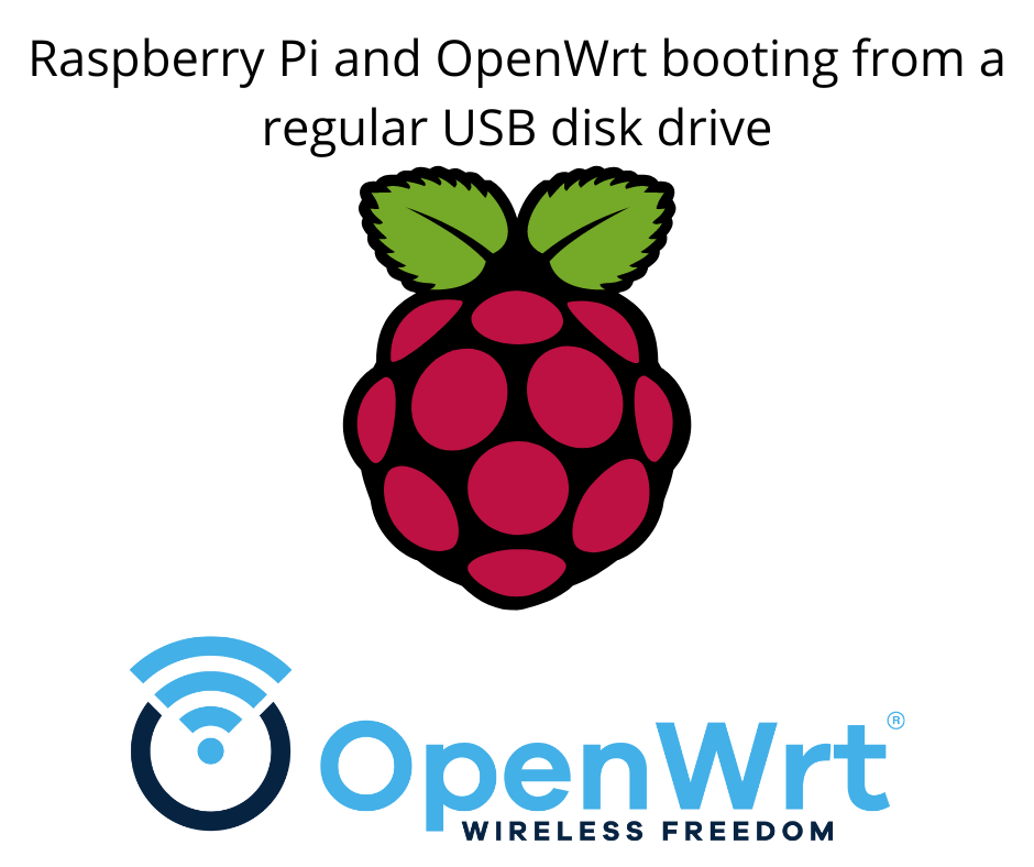 Installing OpenWRT on Raspberry Pi 4 using USB boot device