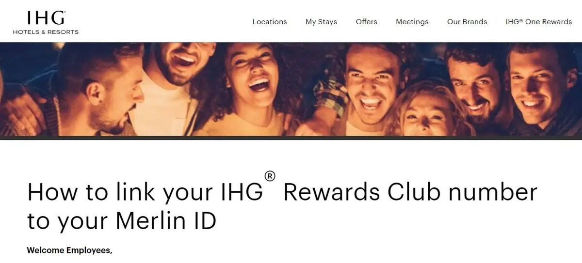 Ihg Merlin My Learning