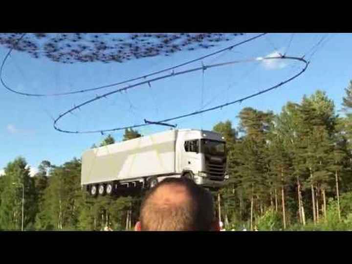 Can you pick up a 40-ton truck with 2,000 drones ...