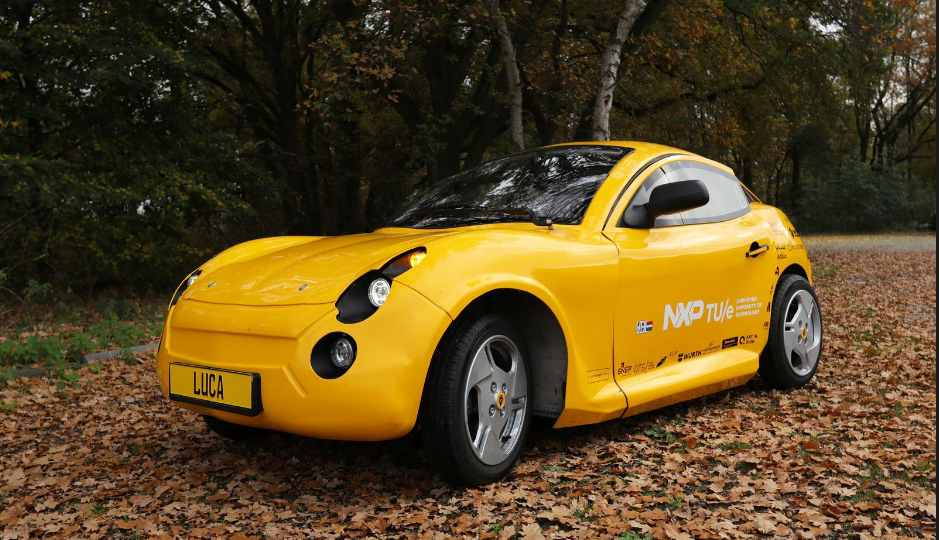 Meet Luca, an electric car made entirely from recycled waste by Dutch
