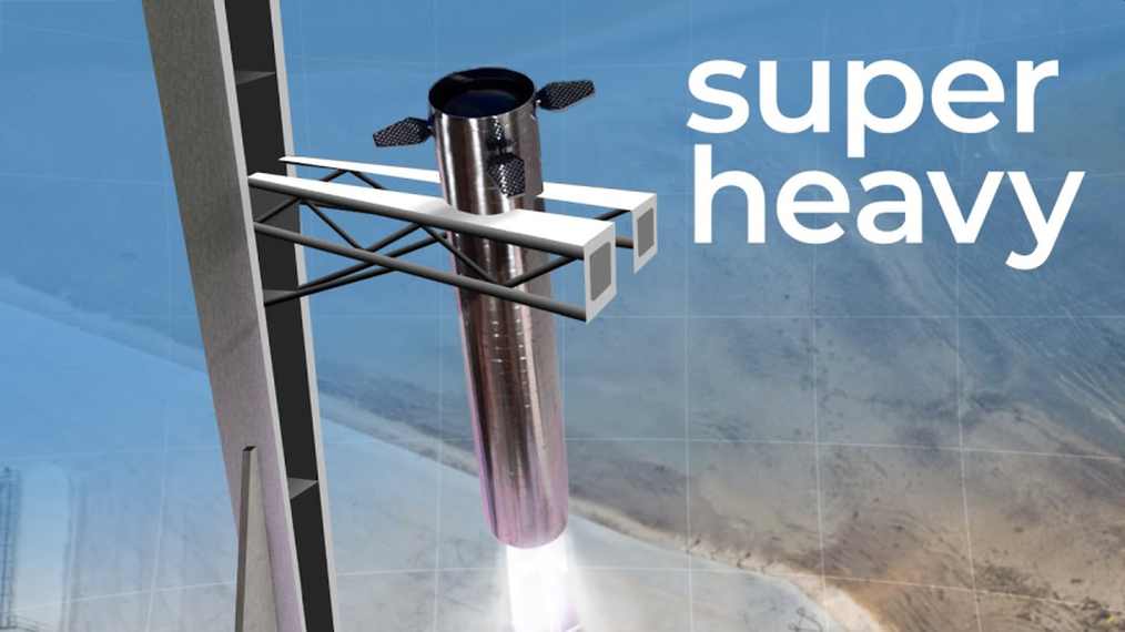 Watch this mindblowing concept designed to catch SpaceX Starships & its superheavy boosters to