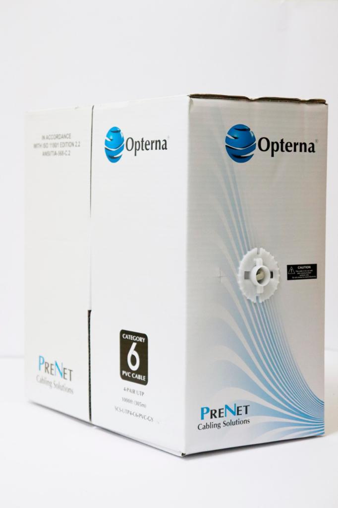 Opterna SCSUTP4C6PVCGY cat6 cable Dealer in Dubai UAE Wholesale