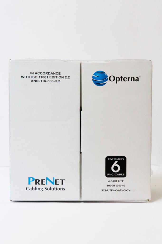 Opterna SCSUTP4C6PVCGY cat6 cable Dealer in Dubai UAE Wholesale