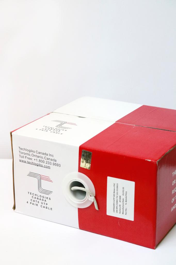 Techlogiks TLBULKUTPC6 Cat6 Cable Dealer in Dubai UAE Wholesale
