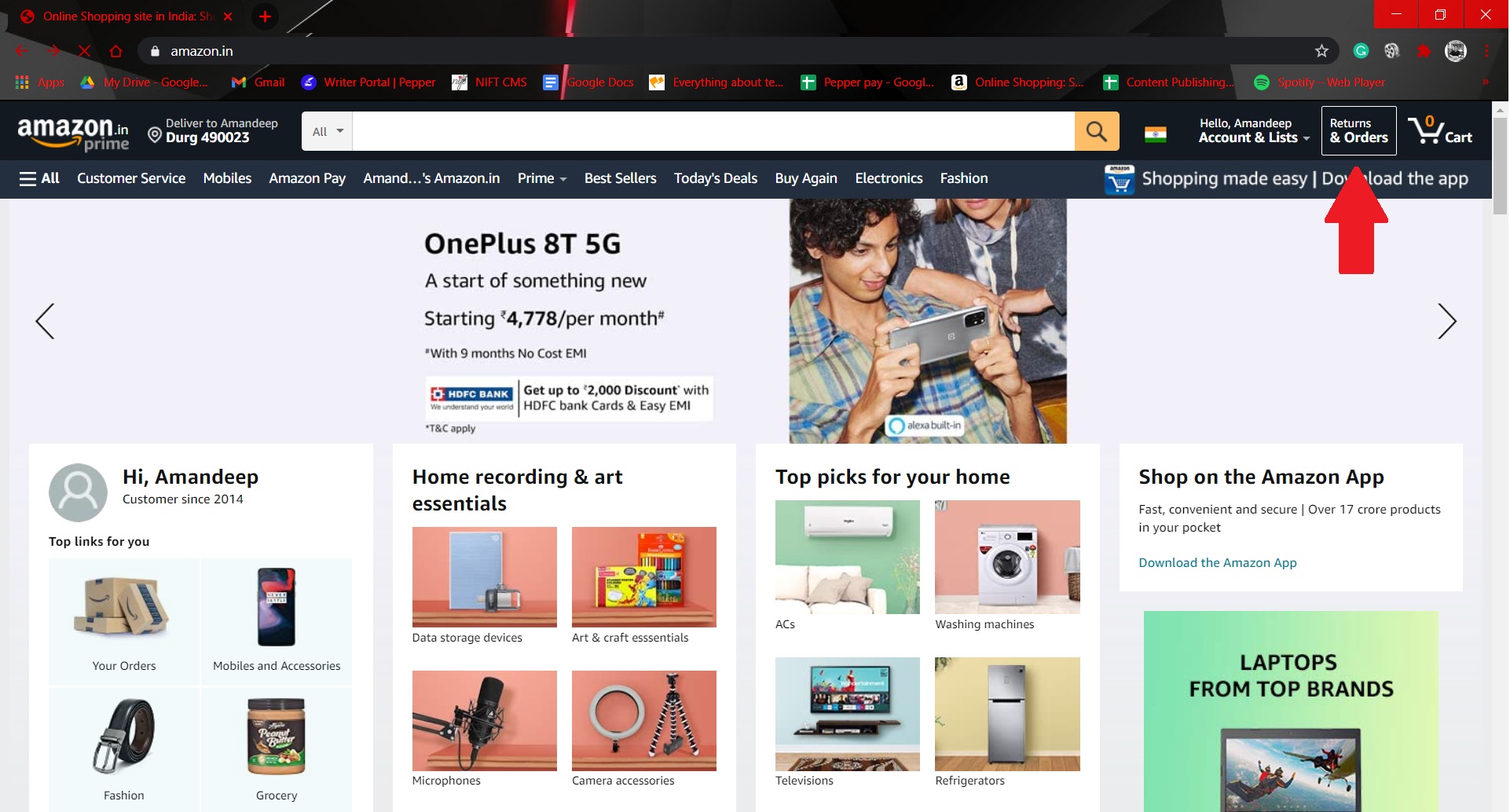 How to locate your orders in Amazon TechStory