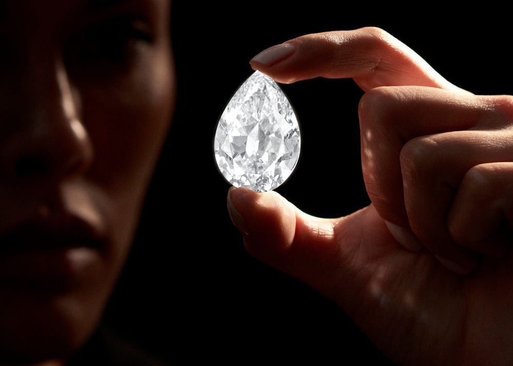 Buy this 101carat diamond with crypto at Sotheby's