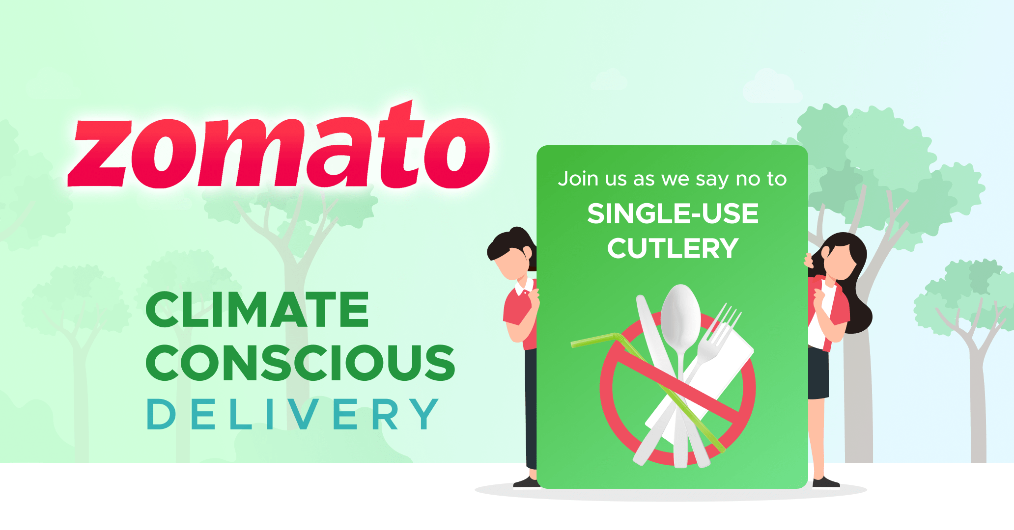 Zomato changes cutlery options on its app "to save 5000 kilos of