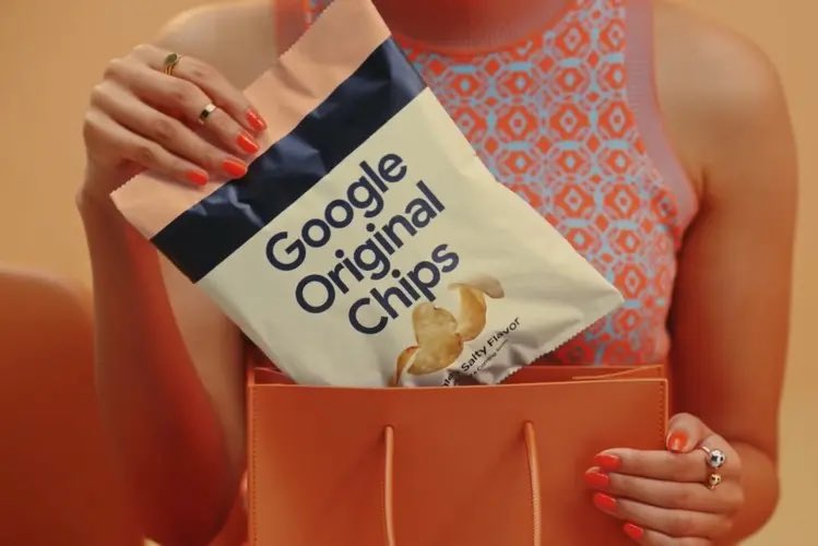 Google reveals Original Potato Chips in Japan for promoting its custom