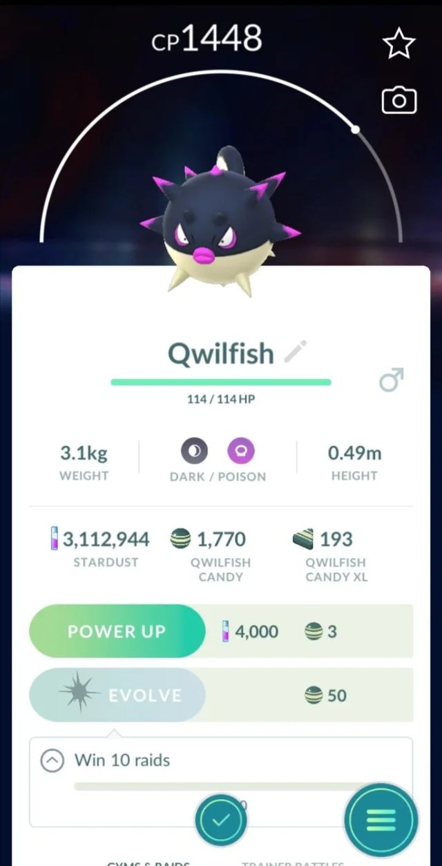 How To Evolve Qwilfish In Pokemon Go TechStory