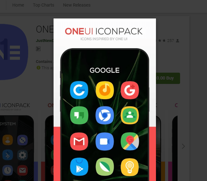 ONE UI Icon Pack Apps on Google Play (4) Techstribe